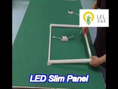 3-year warranty foldable slim panel lighting 3times qty. than normal panel 4800lm