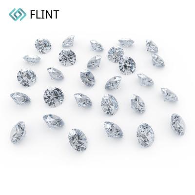 China Jewelry FLINT Lab Top Quality White Color DEF 3 mm CVD VVS Melee Developed Loose Diamond for sale