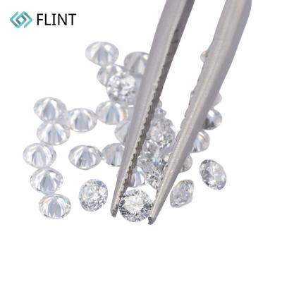 China FLINT Wholesale Top Quality Jewelry CVD HPHT Diamond Melee Loose IGI Diamond 1.25-1.8mm Certificate for sale