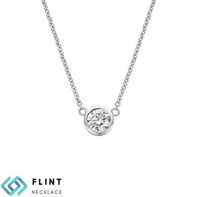 China FLINT Top Quality Lab Grown CLASSIC created the real Diamond Necklace For Fine Jewelry sensible band for sale