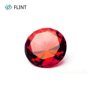 China Jewelry Making Flint Stone Ruby Natural Gemstone Top Quality Ruby Octagon Emerald Cut Faceted Natural Loose Gemstone For Jewelry for sale