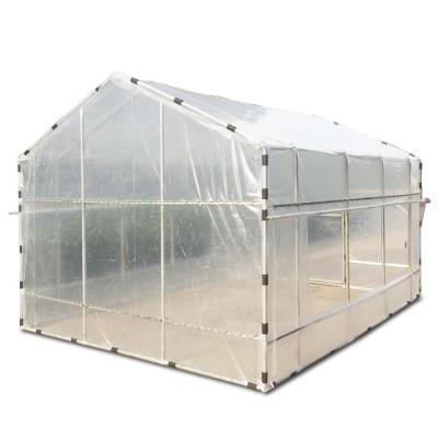 China Plastic Tomato Agricultural Tunnel /PE Flim Greenhouse For Vegetables / Flower Single-span Agricultural Greenhouses for sale