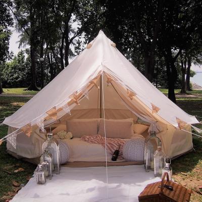 China Water Proof Skyplant Camping Tent Cotton Canvas Pyramid Tent 4 Season Glamping for sale