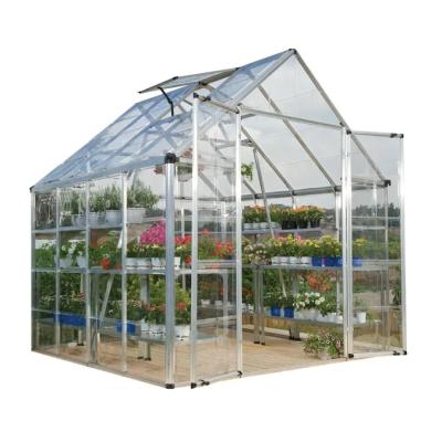 China Skyplant Use Natural PC Greenhouse PC Polycarbonate Mini Greenhouse Easily Assembled Greenhouses for sale