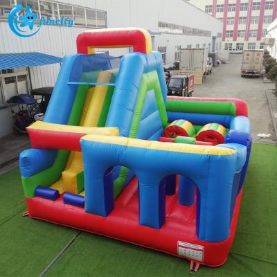 China Hot Selling Inflatable Combo Inflatable Combo Bouncer PVC Tarpaulin Slide UV Protector for sale