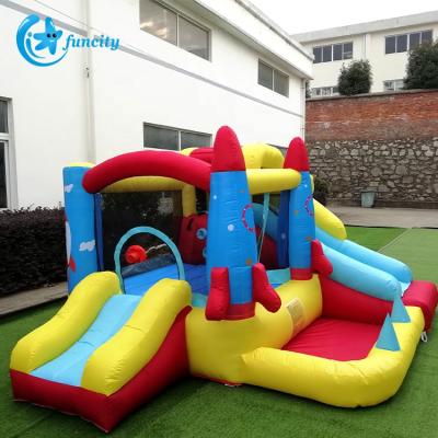 China Wholesale Oxford Cloth Inflatable Bouncy Castle House Jumping Inflatable Bouncer For Kids for sale