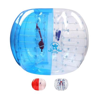 China Inflatable Toy TPU/PVC Inflatable Bumper Soccer Ball , Inflatable Bubble Bumper Ball For Soccer Parties for sale