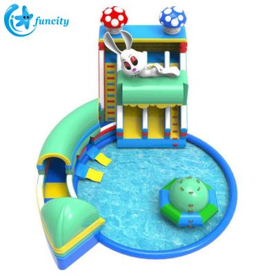 China Inflatable Sea Children Summer Fun Water Slides Amusement Park Game Water Play Equipment Park for sale