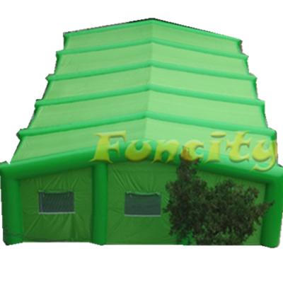 China 0.90mm PVC tarpaulin waterproof inflatable medical tent for shelter, inflatable relief tent manufacturer for party or events rentals for sale