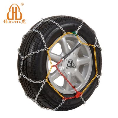 China Alloy Steel BOHU Alloy Steel Snow Wheel Chains 12mm Car Tire Chain Have TUV/GS ONORM V5117 certificates kn type snow chain for sale