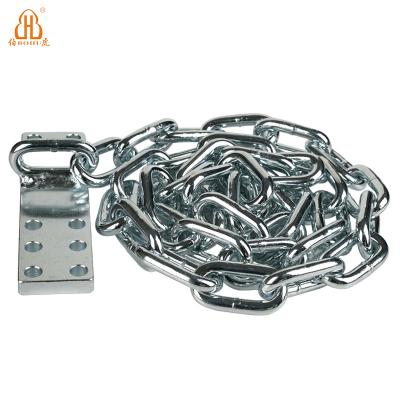 China BOHU Manufacturer Sturdy And Wear-Resistant Chain Link Chain With Iron Block Custom Chain for sale