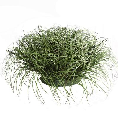 China Indoor Simple Green Artificial Grass High Simulation Plant Decoration Dry Papyrus Flowers for sale