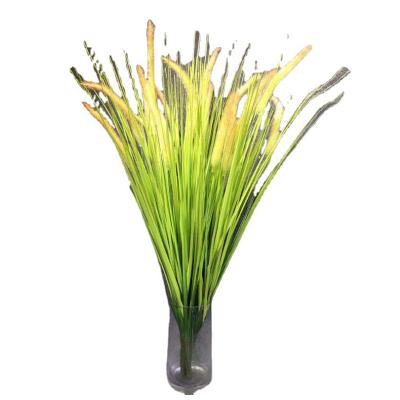 China High Simulation New Design Plastic Plants Green Artificial Dog Tail Grass Dried Flowers For Home Decoration for sale