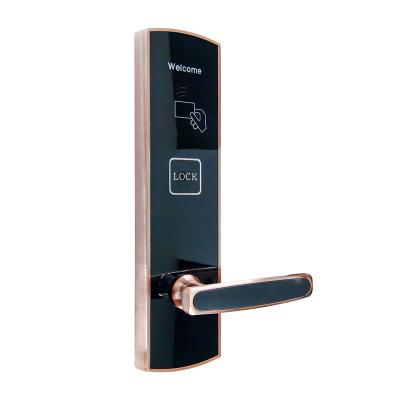 China Best Hotel Security 304 Stainless Steel Hotel Style Door Lock With Free Hotel Lock System Software for sale