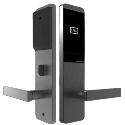 China Stainless Steel Hotel Electronic Smart Door Lock With RFID Free Hotel Lock Management System for sale