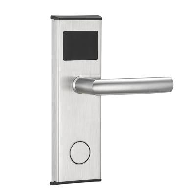 China Stainless Steel Electronic Smart Key Security Hotel Room Door Lock Card System for sale