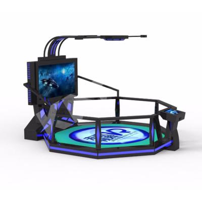 China Factory Sale VR Space Virtual Reality Standing Walking Platform 9d VR for sale