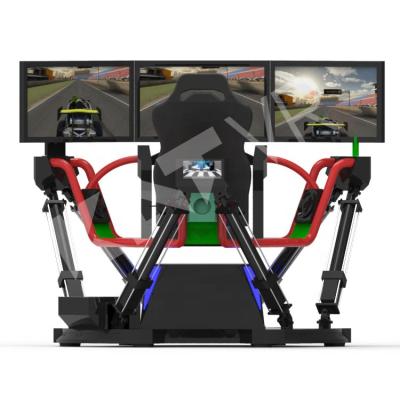 China Professional VR theme park investment China manufacture self-service Immersive 9d Vr Multiplayers Vr racing car simulator cockpit for sale