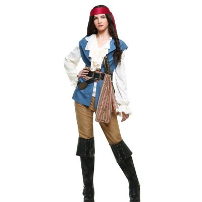 China Polyester China Suppliers Best Selling Products Gay Adult Male Pirates Of The Caribbean Costume for sale