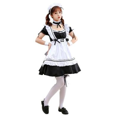 China Hot Polyester Miracle Around The World Wine Maid Sweet Dress Lolita Maid Dress Cute Game Dress Cosplay for sale