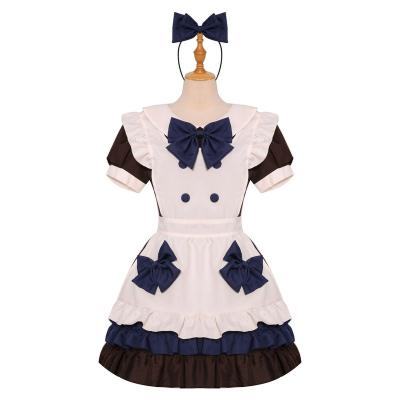 China Coffee Japanese Domestic Anime Polyester New Lolita Dress Lolita Girl Uniform Dress for sale