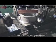 3 side CNC boring lathe
