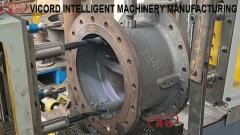 Drill and tapping machine for valve, CNC flange hole drilling, ASME B16.5