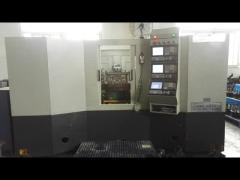 Six-station rotary table butterfly valve processing machine