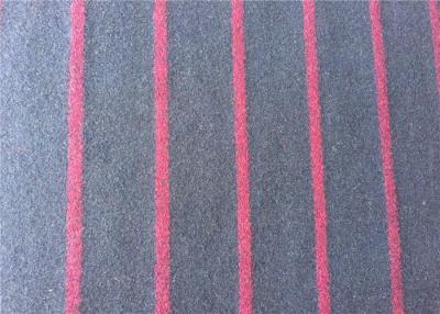 China Customized Design Wool Striped Fabric Anti Static With Soft Hand - Feeling for sale