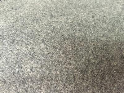 China Supreme Breathable Flannel Wool Fabric For Scarves / Overcoats Roll Dyed for sale