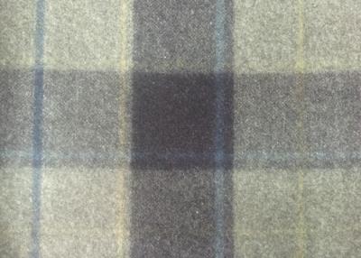 Chine tissu coloré de plaid de tartan de 620g/M avec la laine/matériel de Ployster à vendre