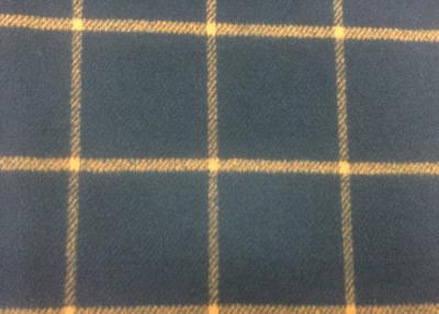 Chine Marine de laine de 50%/tissu orange de plaid de tartan à la mode pour l'automne/hiver à vendre