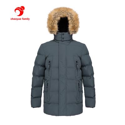 China OEM QUICK DRY Custom Fur Hood Winter Coats Outdoor Windbreak Padded Stripper Jacket Men for sale