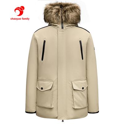 China Custom Made Fashionable Windproof Four-pocket Design Mens Winter Jacket Windproof Coat for sale