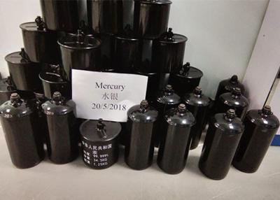 China Prime Silver Liquid Mercury / Mercury Metal  CAS#7439-97-6 99.999% For Gold Mining for sale