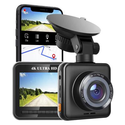 China NIGHT VISION Dash Cam 4K WIFI GPS IMX335 Night Vision Dash Camera 24H Built-in Optional Super Dash Camera For Cars 2160P Dashcam 4k for sale