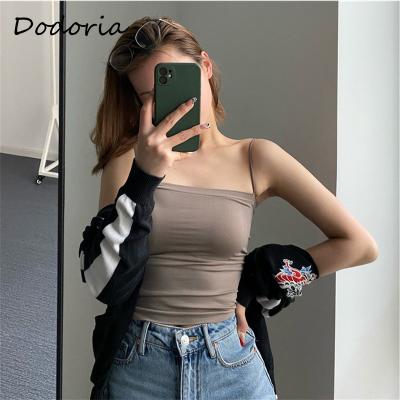 China 2022 Women's Sexy Strapless QUICK DRY Crop Tops Knit Tank Top Custom Made USA Top for sale