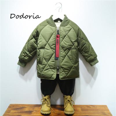 China New Children's Jackets 2022 Winter Children's Jacket Girls Cotton Coats Boys Baby Winter Waterproof Thickened Long Coat for sale