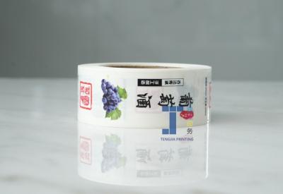 China Full Color Printing PE Wine Sticker Label Last Long Water - Proof for sale