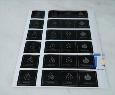 China Weatherproof Electrical Labels Stickers Energy Identifications Solutions for sale