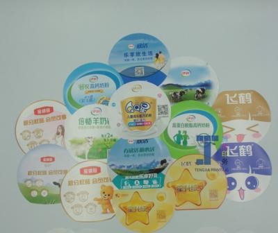 China Plastic Products Oval IML  In Mould Labels For Reliable Printing Solutions for sale