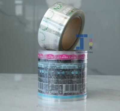 China OEM ODM Transparent Fragrance Bottle Labels for sale