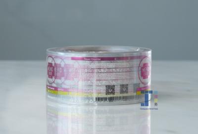 China Customizable Clear Plastic Stickers Waterproof for sale