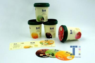 China Customizable In Mold Labels Digital Printed Label  0.02mm To 0.25mm Thickness for sale