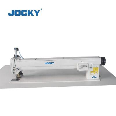 China Garment shops JK391-L30 long arm embroidery machine, with pneumatic lifting foot and pneumatic puller device for sale