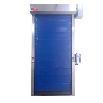 China Heat Insulation Freezer Room Self Repairing High Speed ​​Door for sale