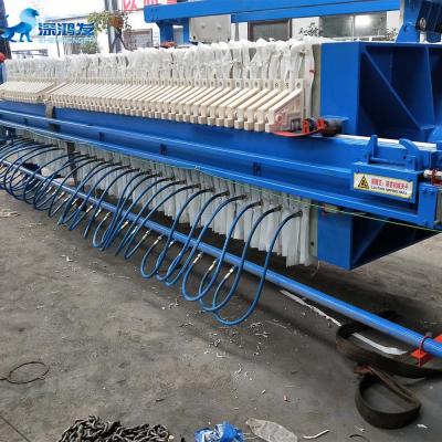 China Building Material Shops High Pressure Filtering Machine Automatic Membrane Filter Press for sale