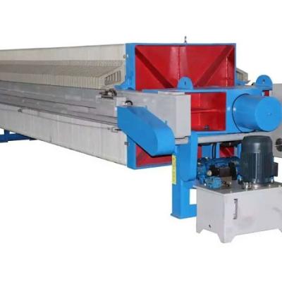 China Chemical Automatic Plate Pulling Chamber Filter Press for sale