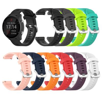 China Adjustable Watch Band For Garmin Forerunner 245M Official Style 245 Quick Release Strap Easy Fit Strap for sale