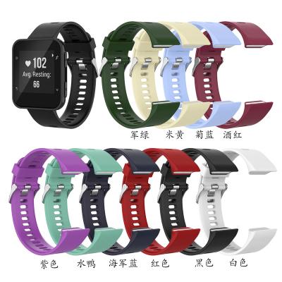 China Silicone Adjustable Watch Band For Garmin ForeAthlete 35J Quick Release Strap Easy Fit Strap For Garmin ForeAthlete 35J for sale